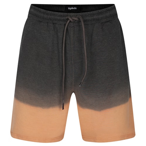 Bigdude Loopback Dip Dye Shorts Apricot